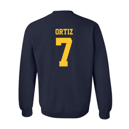 North Carolina A&T - NCAA Baseball : Angel Ortiz - Crewneck Sweatshirt-1