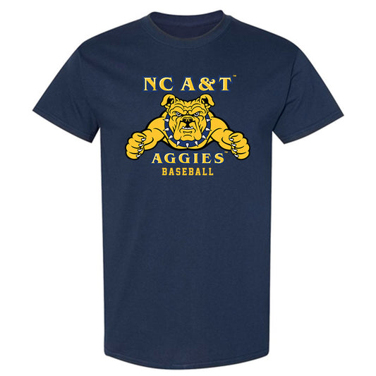 North Carolina A&T - NCAA Baseball : LJ Acevedo - T-Shirt-0