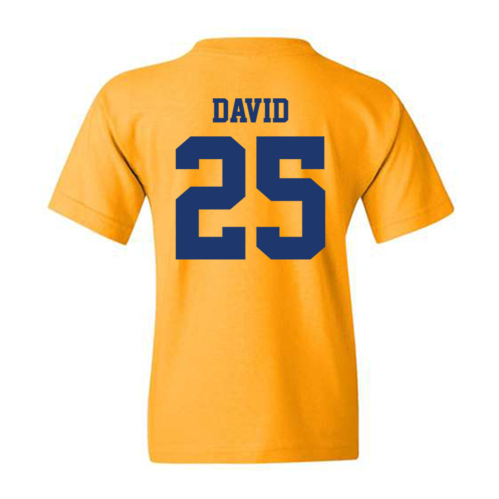 North Carolina A&T - NCAA Football : Mack David - Youth T-Shirt-1