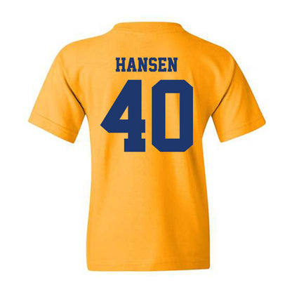 North Carolina A&T - NCAA Baseball : Aiden Hansen - Youth T-Shirt-1