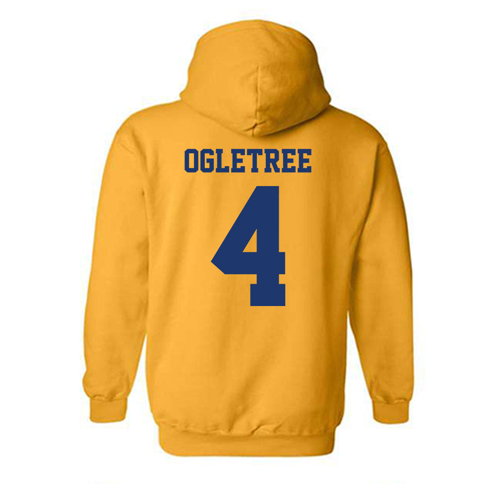 North Carolina A&T - NCAA Men's Basketball : Bryson Ogletree - Hooded Sweatshirt-1
