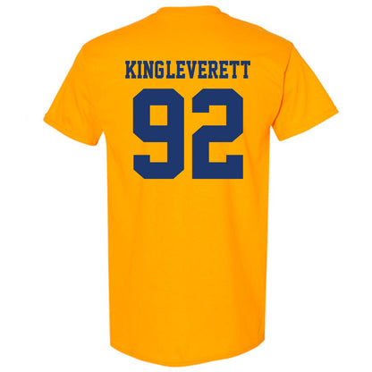 North Carolina A&T - NCAA Football : Jelani King-Leverett - T-Shirt-1