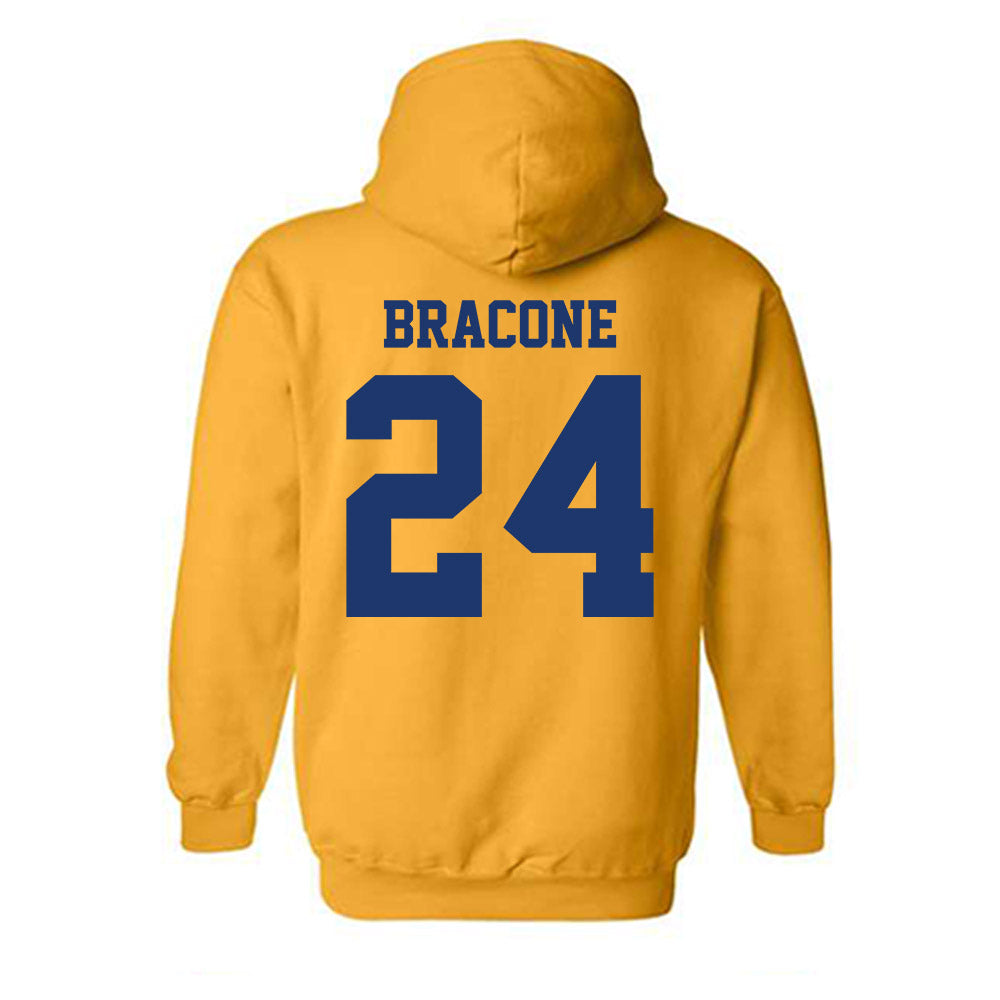 North Carolina A&T - NCAA Women's Basketball : Maleia Bracone - Hooded Sweatshirt-1