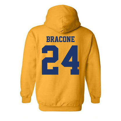 North Carolina A&T - NCAA Women's Basketball : Maleia Bracone - Hooded Sweatshirt-1