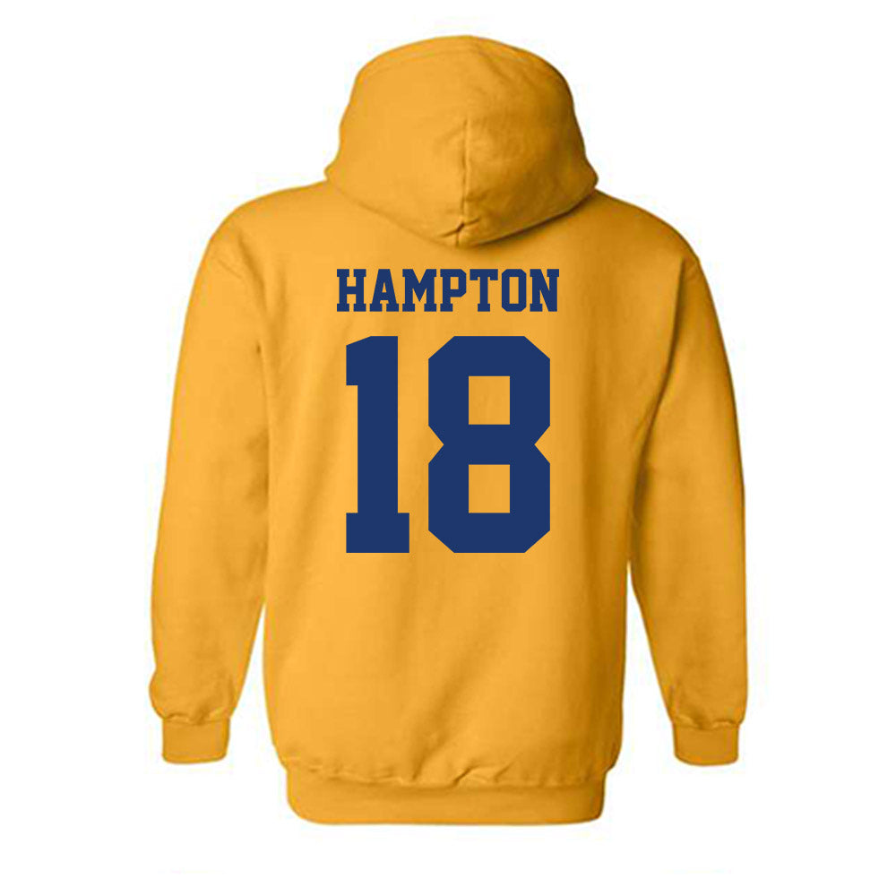 North Carolina A&T - NCAA Women's Volleyball : Jada Hampton - Hooded Sweatshirt-1
