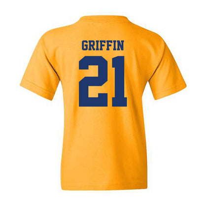 North Carolina A&T - NCAA Baseball : Mekai Griffin - Youth T-Shirt-1