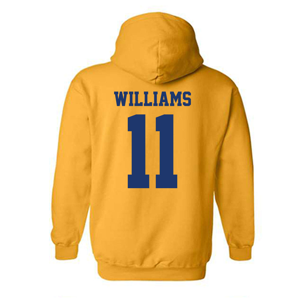 North Carolina A&T - NCAA Softball : Roshell Williams - Hooded Sweatshirt-1