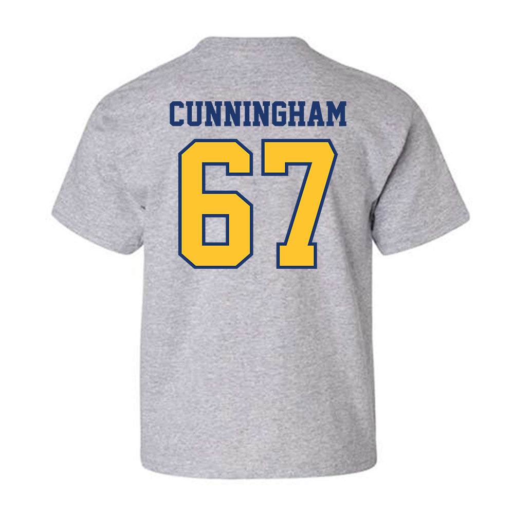 North Carolina A&T - NCAA Football : Calvin Cunningham - Youth T-Shirt-1