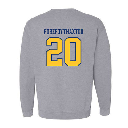 North Carolina A&T - NCAA Football : Jamaal Purefoy-Thaxton - Crewneck Sweatshirt-1