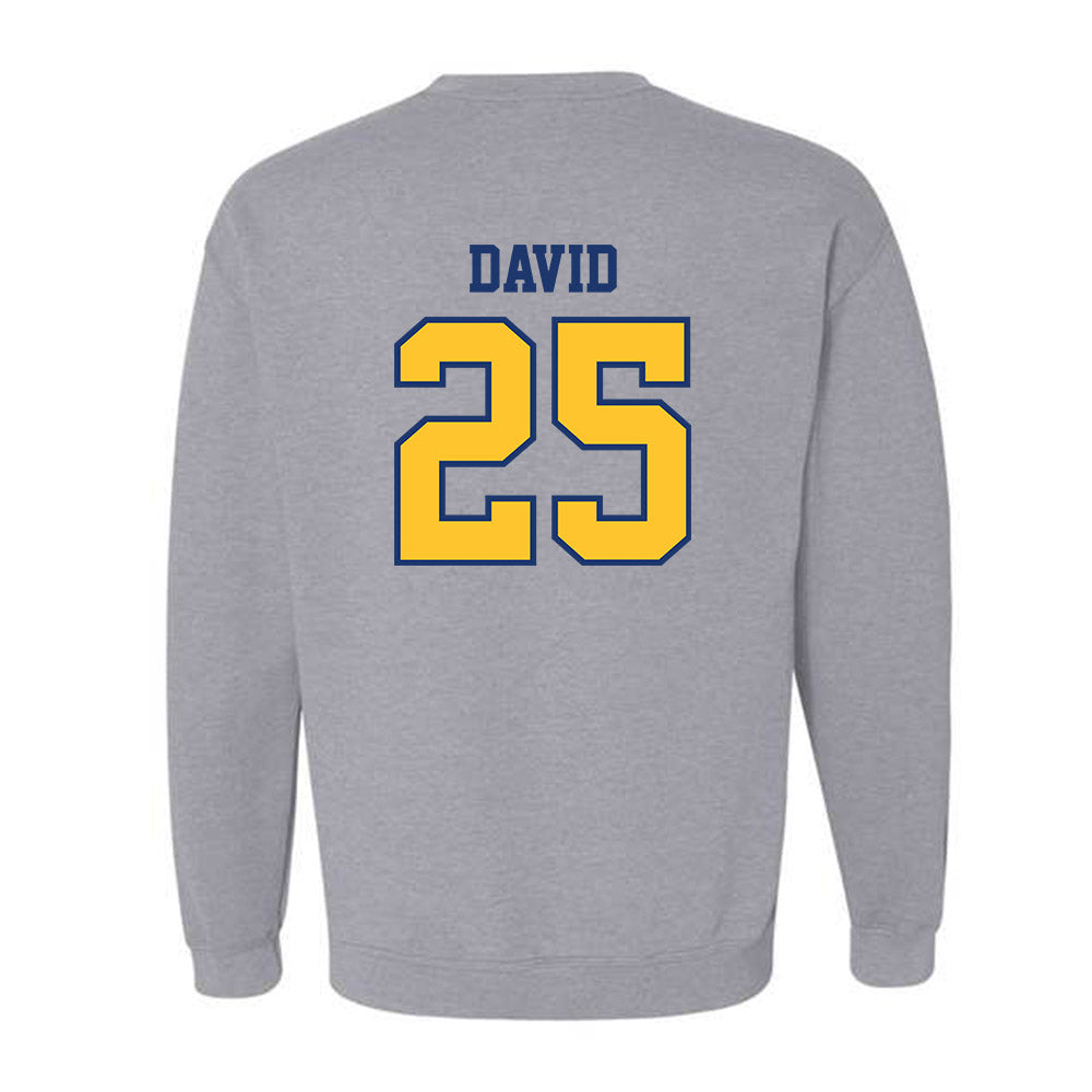 North Carolina A&T - NCAA Football : Mack David - Crewneck Sweatshirt-1