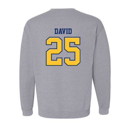 North Carolina A&T - NCAA Football : Mack David - Crewneck Sweatshirt-1