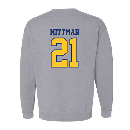North Carolina A&T - NCAA Football : tre Mittman - Crewneck Sweatshirt-1