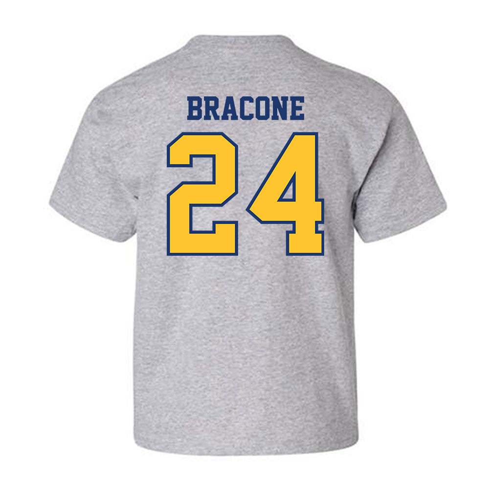 North Carolina A&T - NCAA Women's Basketball : Maleia Bracone - Youth T-Shirt-1