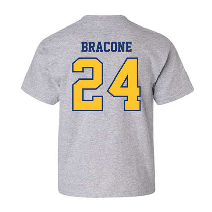 North Carolina A&T - NCAA Women's Basketball : Maleia Bracone - Youth T-Shirt-1