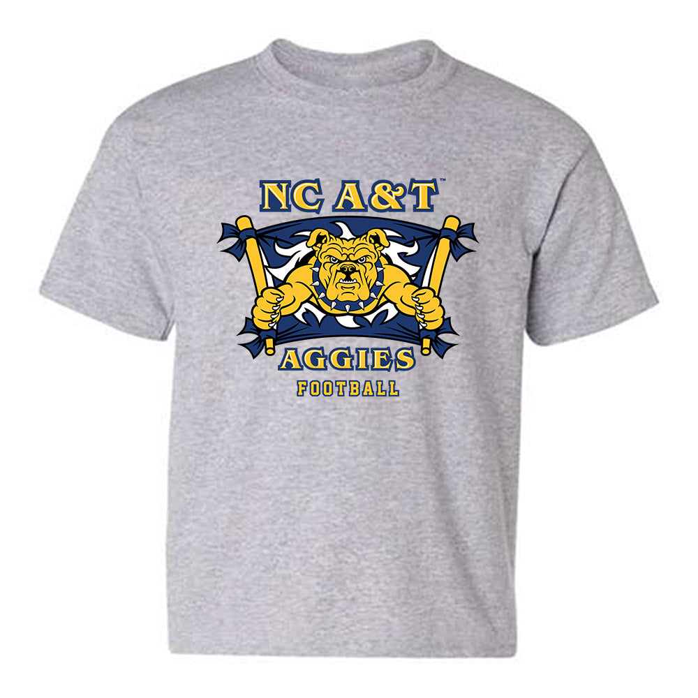 North Carolina A&T - NCAA Football : Anthony Rucker - Youth T-Shirt-0
