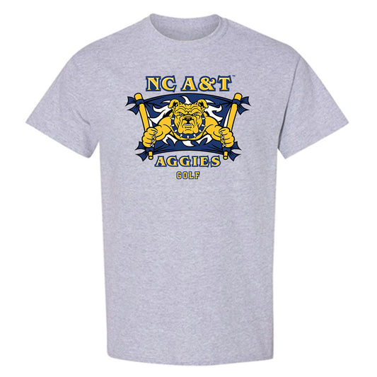 North Carolina A&T - NCAA Men's Golf : Kasim Narinesingh-Smith - T-Shirt-0