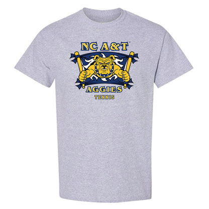 North Carolina A&T - NCAA Men's Tennis : Kaua Santos - T-Shirt-0