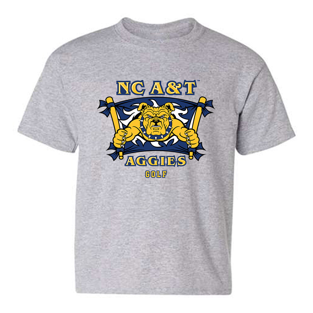 North Carolina A&T - NCAA Women's Golf : Tori Mouton - Youth T-Shirt-0