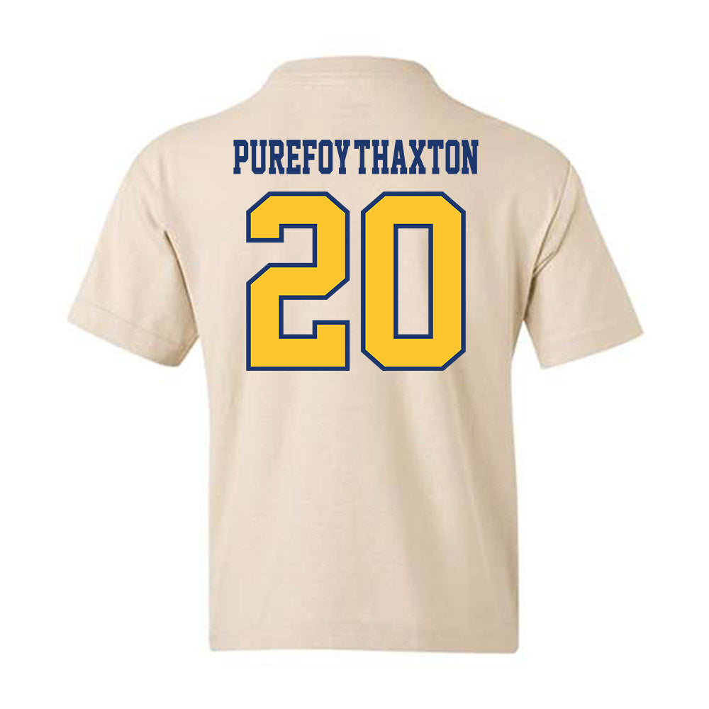 North Carolina A&T - NCAA Football : Jamaal Purefoy-Thaxton - Youth T-Shirt-1