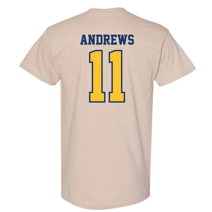 North Carolina A&T - NCAA Women's Basketball : Eva Andrews - T-Shirt-1