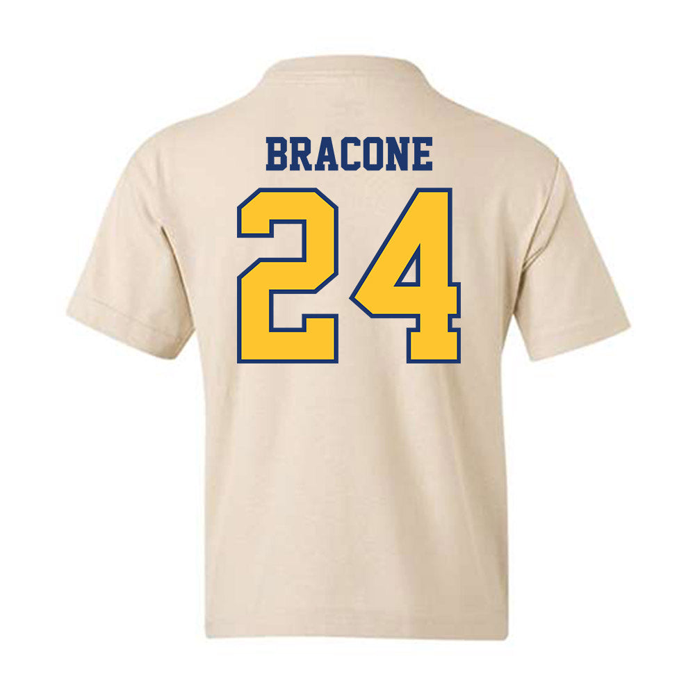 North Carolina A&T - NCAA Women's Basketball : Maleia Bracone - Youth T-Shirt-1