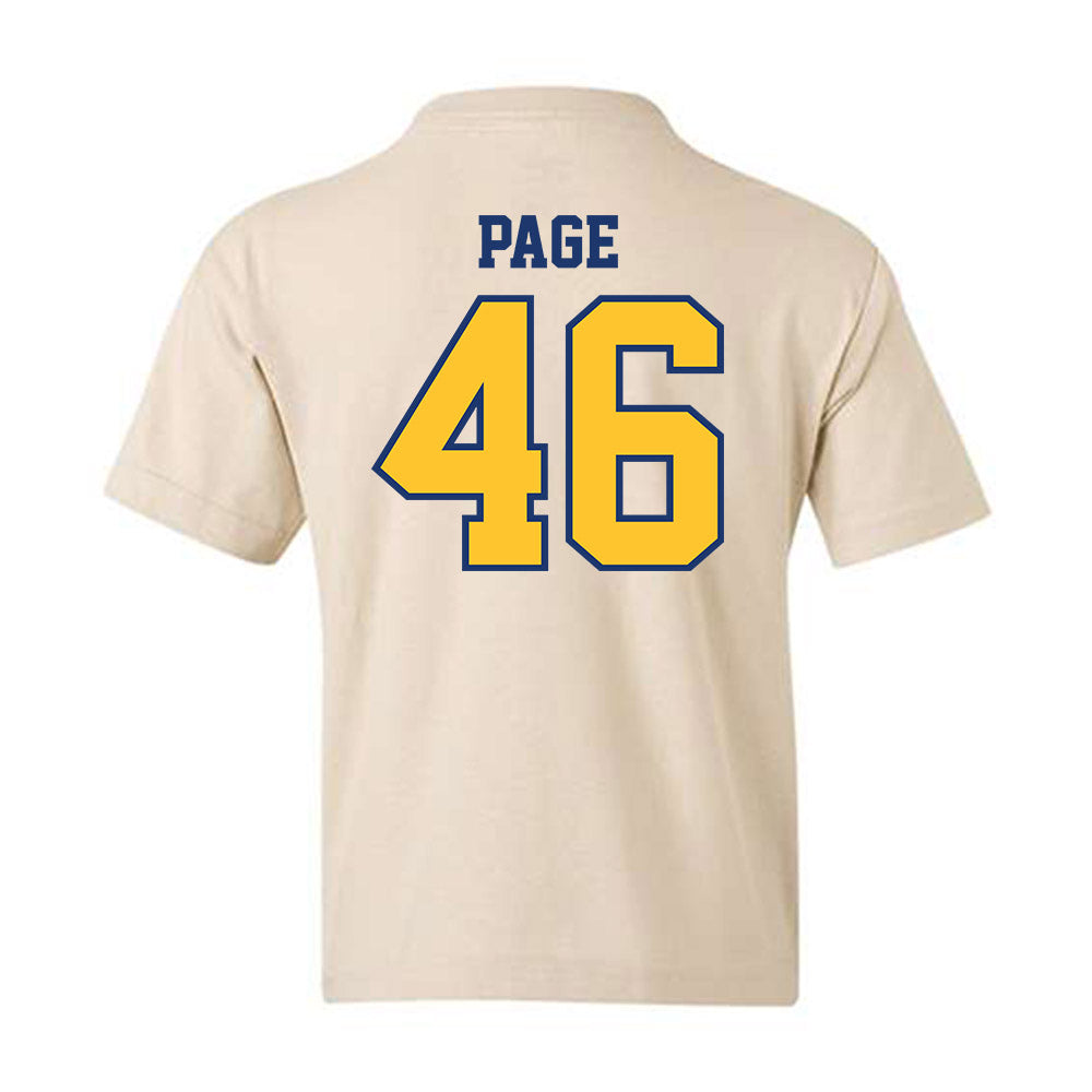 North Carolina A&T - NCAA Football : DJ Page - Youth T-Shirt-1
