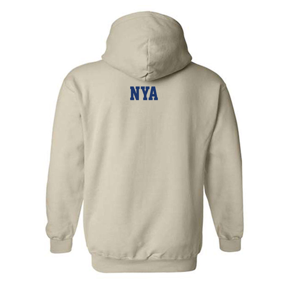 North Carolina A&T - NCAA Men's Track & Field : Brandon Nya - Hooded Sweatshirt-1