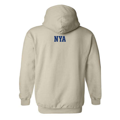North Carolina A&T - NCAA Men's Track & Field : Brandon Nya - Hooded Sweatshirt-1