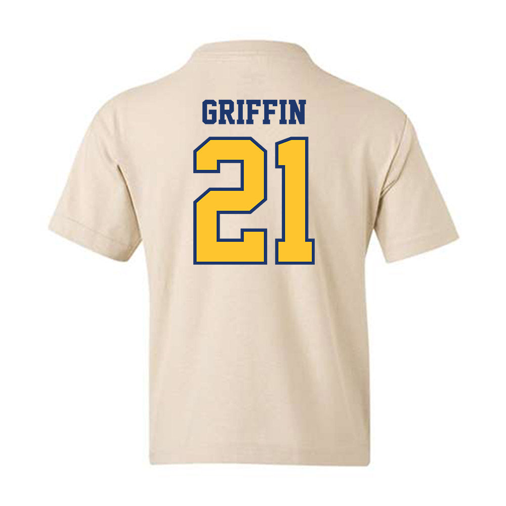 North Carolina A&T - NCAA Baseball : Mekai Griffin - Youth T-Shirt-1