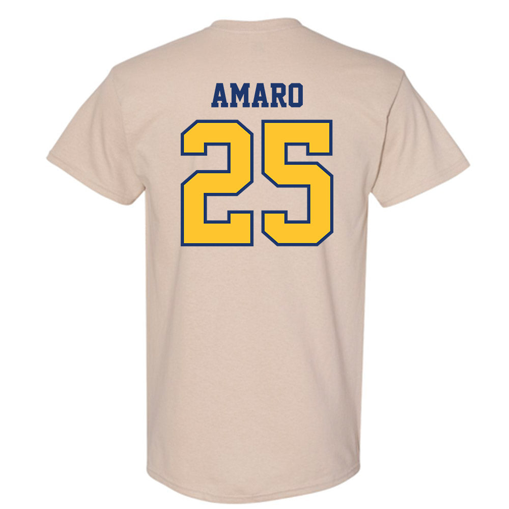 North Carolina A&T - NCAA Baseball : Kristian Amaro - T-Shirt-1