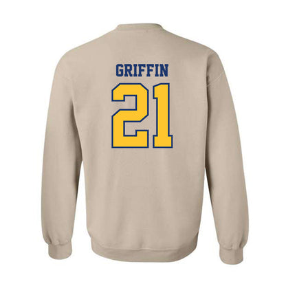 North Carolina A&T - NCAA Baseball : Mekai Griffin - Crewneck Sweatshirt-1