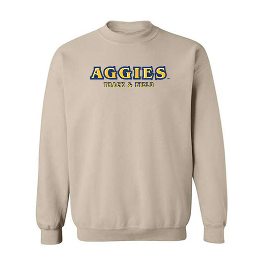 North Carolina A&T - NCAA Men's Track & Field : Desmond Smith - Crewneck Sweatshirt-0