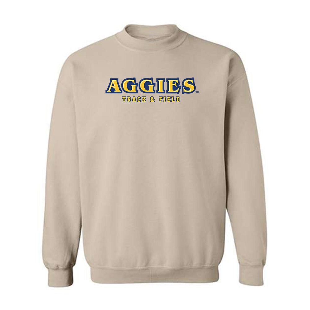 North Carolina A&T - NCAA Men's Track & Field : Brandon Nya - Crewneck Sweatshirt-0