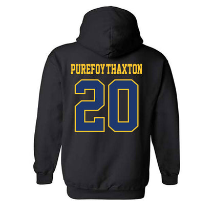 North Carolina A&T - NCAA Football : Jamaal Purefoy-Thaxton - Classic Shersey Hooded Sweatshirt-1