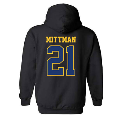 North Carolina A&T - NCAA Football : tre Mittman - Classic Shersey Hooded Sweatshirt-1