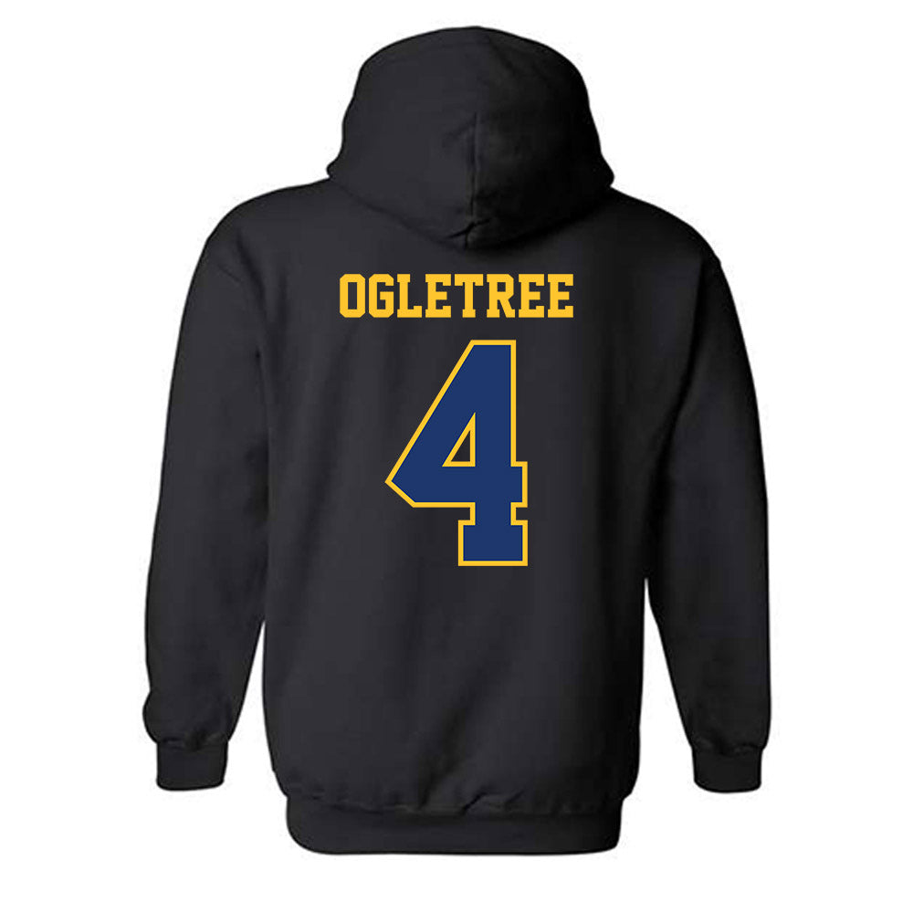 North Carolina A&T - NCAA Men's Basketball : Bryson Ogletree - Classic Shersey Hooded Sweatshirt-1