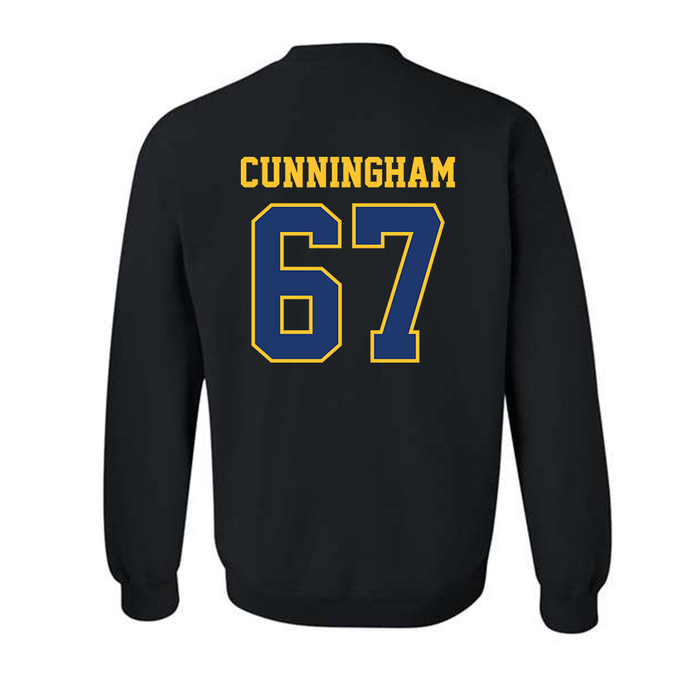 North Carolina A&T - NCAA Football : Calvin Cunningham - Classic Shersey Crewneck Sweatshirt-1