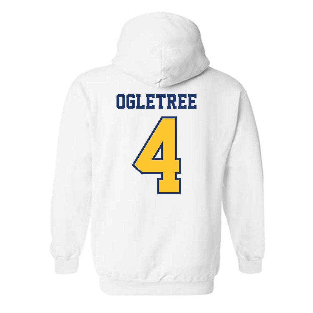 North Carolina A&T - NCAA Men's Basketball : Bryson Ogletree - Hooded Sweatshirt-1