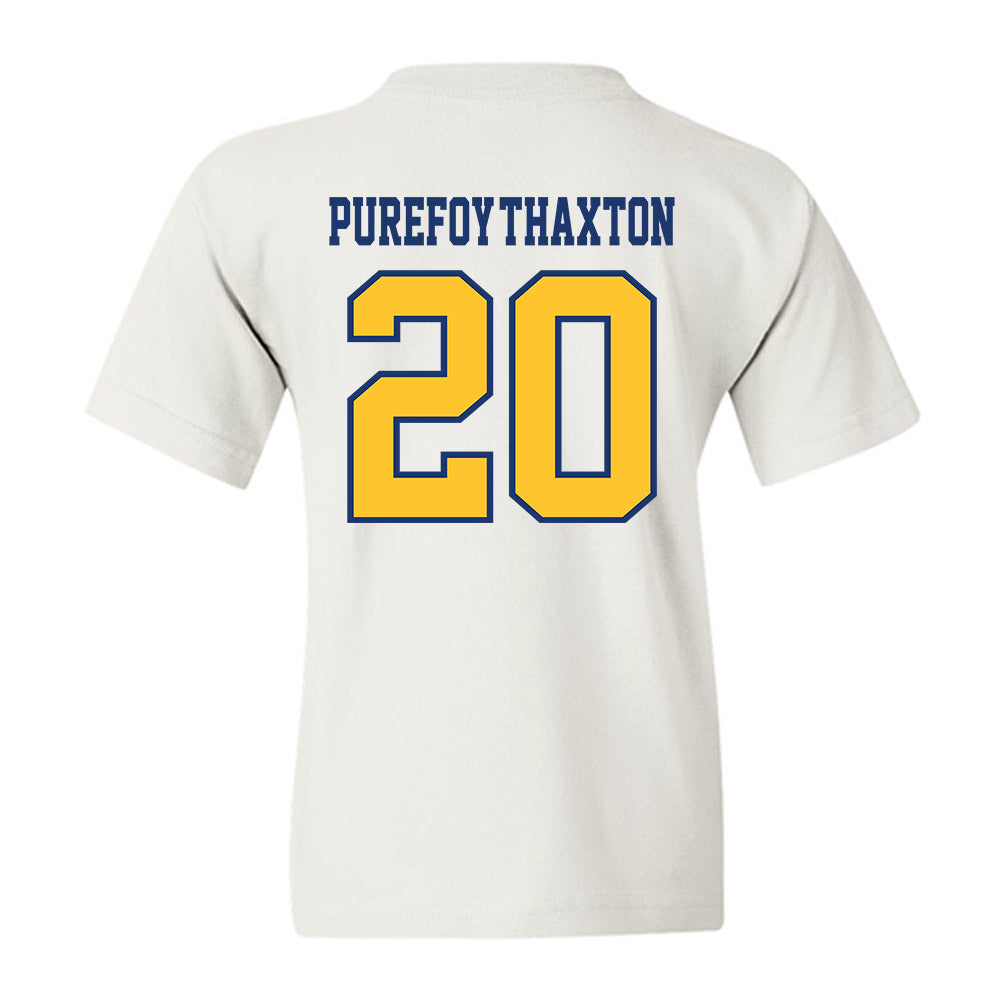 North Carolina A&T - NCAA Football : Jamaal Purefoy-Thaxton - Youth T-Shirt-1