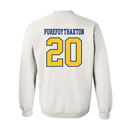 North Carolina A&T - NCAA Football : Jamaal Purefoy-Thaxton - Crewneck Sweatshirt-1