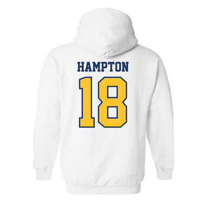 North Carolina A&T - NCAA Women's Volleyball : Jada Hampton - Hooded Sweatshirt-1