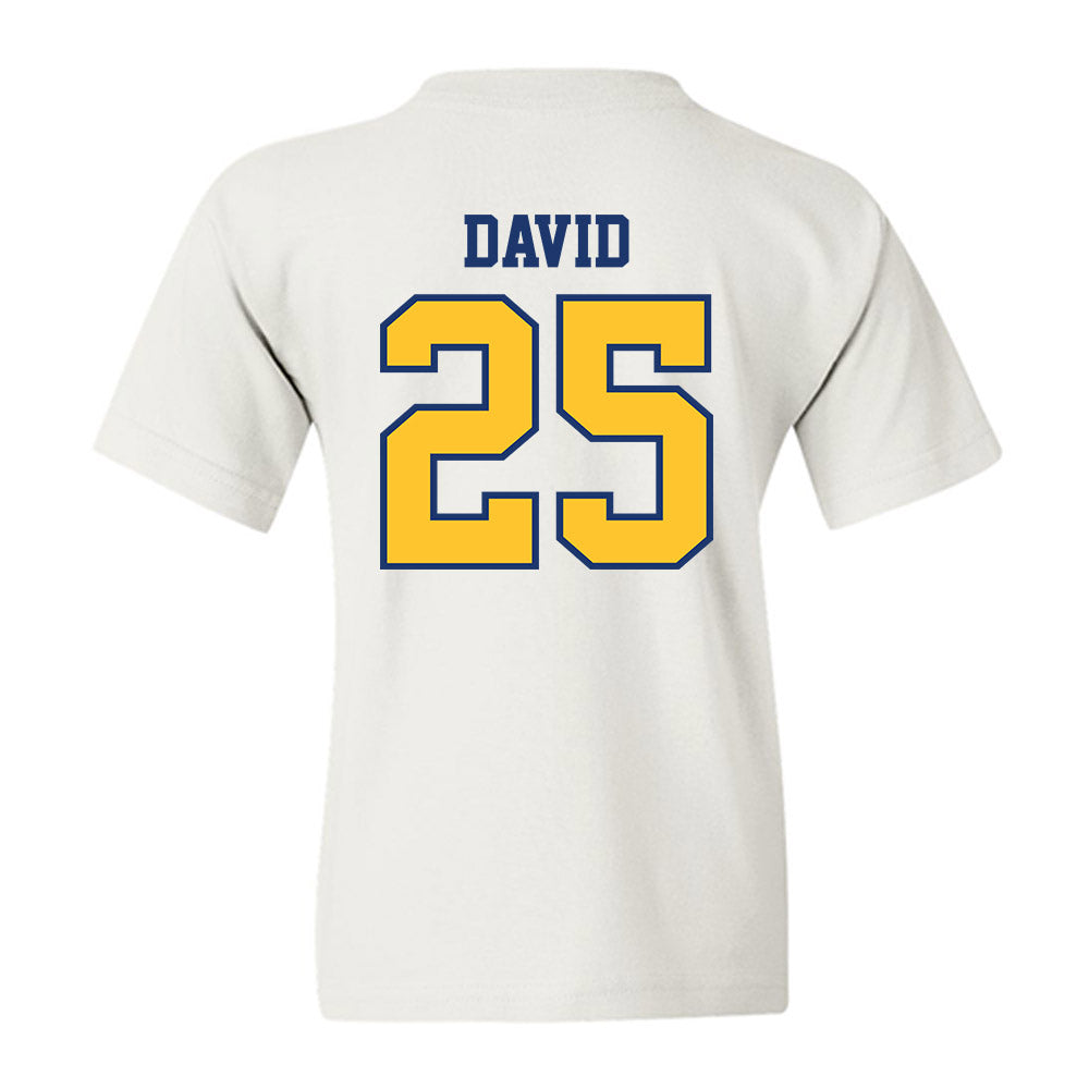 North Carolina A&T - NCAA Football : Mack David - Youth T-Shirt-1