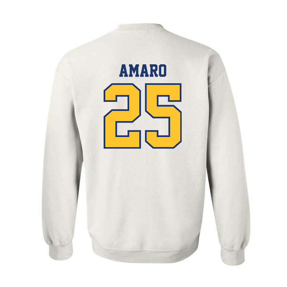 North Carolina A&T - NCAA Baseball : Kristian Amaro - Crewneck Sweatshirt-1