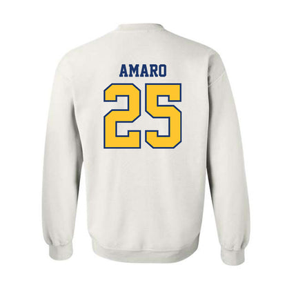 North Carolina A&T - NCAA Baseball : Kristian Amaro - Crewneck Sweatshirt-1