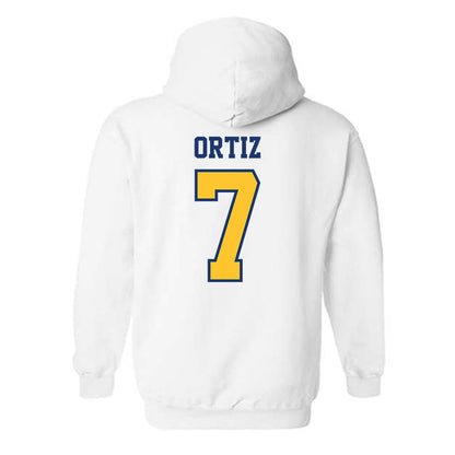 North Carolina A&T - NCAA Baseball : Angel Ortiz - Hooded Sweatshirt-1