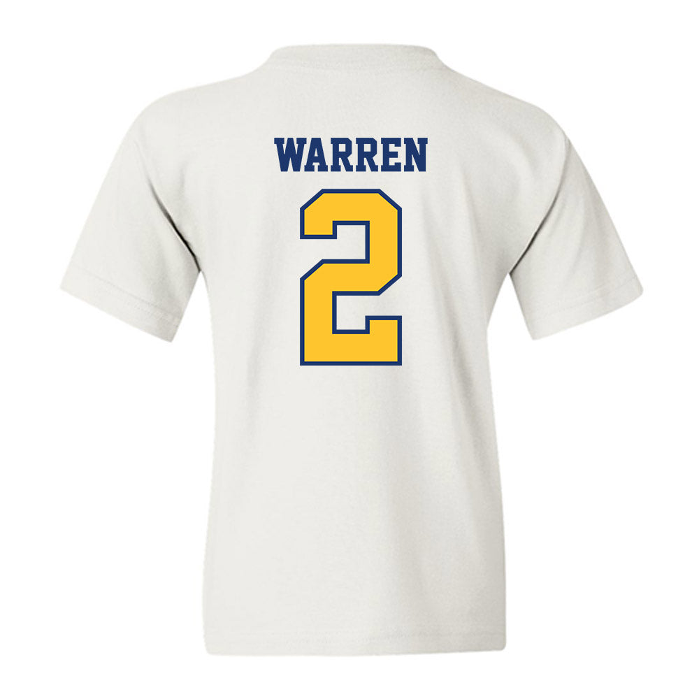North Carolina A&T - NCAA Football : Jamison Warren - Youth T-Shirt-1