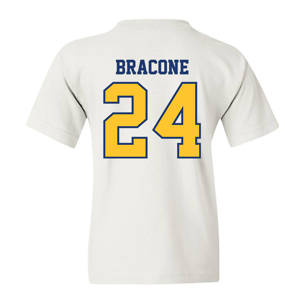 North Carolina A&T - NCAA Women's Basketball : Maleia Bracone - Youth T-Shirt-1