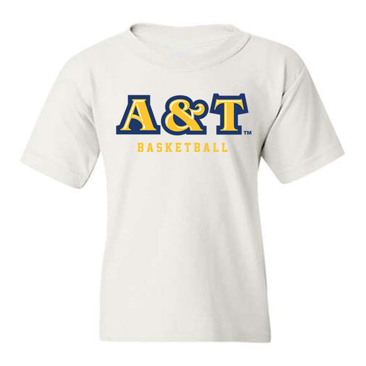 North Carolina A&T - NCAA Men's Basketball : Bryson Ogletree - Youth T-Shirt-0
