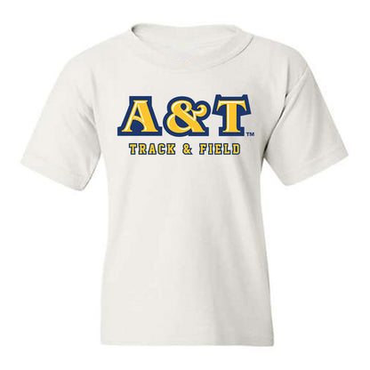North Carolina A&T - NCAA Men's Track & Field : Brandon Nya - Youth T-Shirt-0
