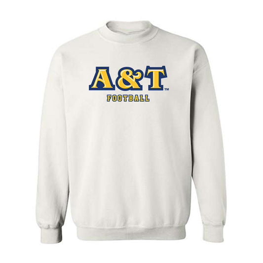 North Carolina A&T - NCAA Football : Tez lane - Crewneck Sweatshirt-0